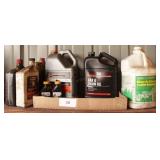 Chainsaw bar oil & 2 stroke oil