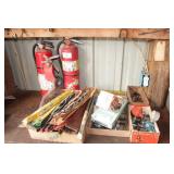 Fire extinguishers, Windshield wipers & Tie-rods