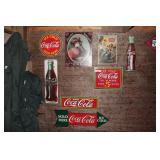 Coca Cola Tin & Porcelain signs