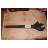 Crescent wrench, 20" long