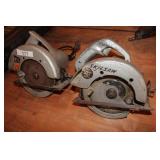 (2) 7" skil saws