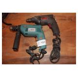 1/2" Hammer Drill & 3/8 Skill Drill