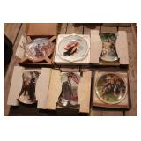 Collector plates -Marilyn Monroe, Lone Ranger, Abe