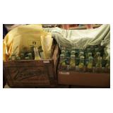 Vernors Crate & bottles