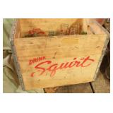 Squirt Crate & 7up, sprite, Hi-klass + more bottle