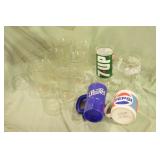 Pepsi - Set of 6 Vintage Cups, 7 up & more