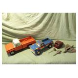 Nylint trucks, Plane, Ford car parts & rocket