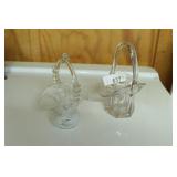 Glass Baskets - Small - Pair of 2