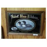 Pabst - Blue Ribbon Glass wall hanging