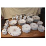 China Set - Floral Design - Set for 16