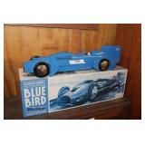 Blue Bird - Wind up Car toy - Sir Malcom Campbell