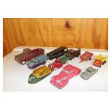 Toy trucks - The Sun Rubber Co, Tootsie & others