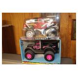 2 Monster Trucks - Nylint & Friction Powered