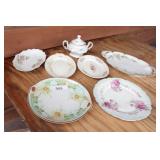 Decorative Green china plates and more