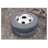 1 ton rims w/ Tires (set of 2)