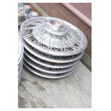 mercury - 1989 - Set of 5 Hubcaps