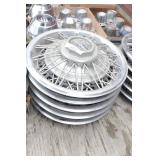 Hubcaps - thunderbird - set of 5