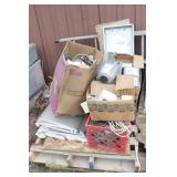 Electrical lot - electrical boxes & light covers