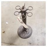 antique finish umbrella stand