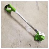 18v extendable weed trimmer (green)