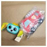 plush toys - fire engine & fisher price smart