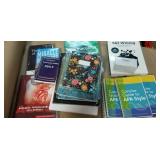 Text books, notebooks, & etc