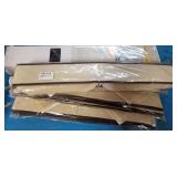 horizontal blinds & underwear storage