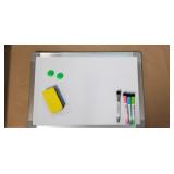 20x14" magnetic wipe board w/ erasers