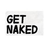 Kielly Design-blk/wht floor mat (Get Naked)