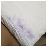 Oeko-Tex-90x90-100% white down feather blanket