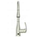 Flow motion sensor kitchen faucet