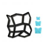 DIY cement mold w/butterfly stamp