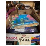 galaxy slime cups &bubble guppies towel