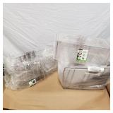 group of shelves and misc wire baskets