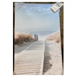 Hardy gallery beach artwork canvas-26"X16"X3pcs