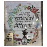 Alice in wonderland canvas wall décor