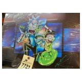 Rick and Morty on canvas