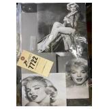 5pc Mari-lyn Monroe canvas wall décor-50W X24H