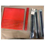 Tool box shelf & 18" magnetic tool holders