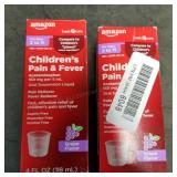 childrens pain & fever acetaminophen (2pcs)
