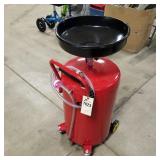 New waste oil drain tank