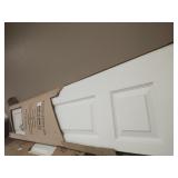 jeld wen 4 door bifold set 60" x 80 5/8" white bak
