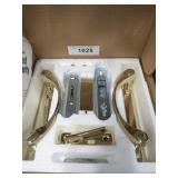 anderson glidng door hardware set gold color bak