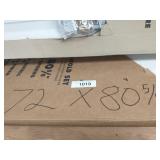 jeld wen 4 door bifold set 72" x 80 5/8" white bak