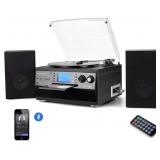 060990 CD Turntable Cassette, Radio Player