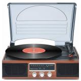 Seeying turntable and speakers