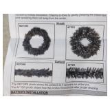 597942 Garland door wreath