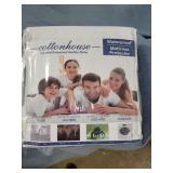 Cotton house king size breathable matress protecto