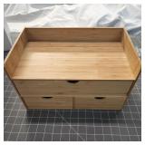 Bamboo Desk Organizer