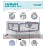 461866 Bedrail for toddler 78" bed